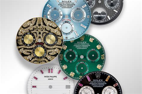 change dial on rolex|rolex aftermarket dial.